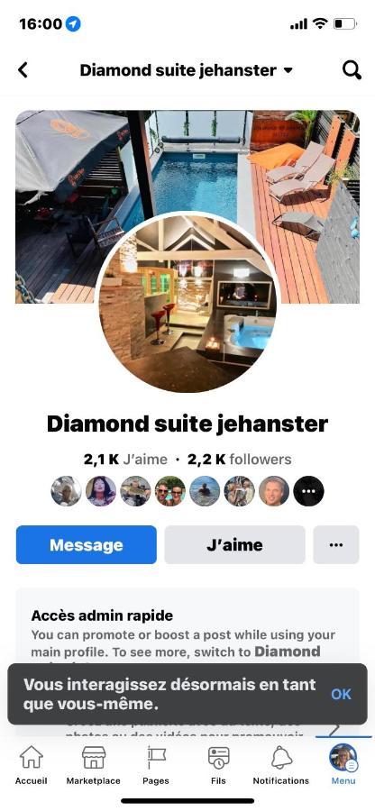 La Suite Diamant Theux Extérieur photo
